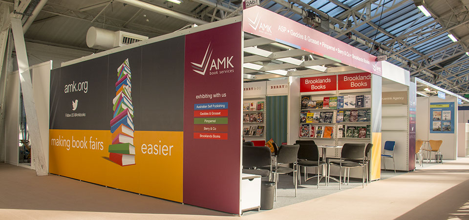 AMK Collective stand at the London Book Fair 2015