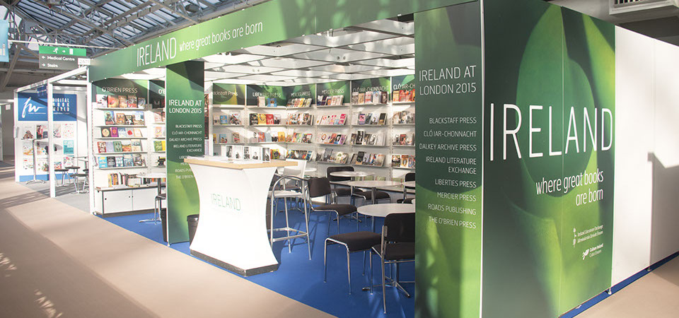 Ireland stand at the London Book Fair 2015
