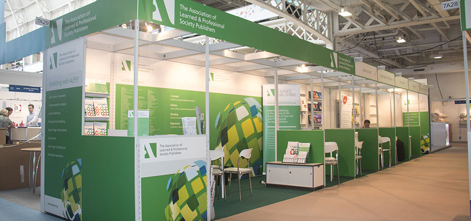 ALPSP stand at the London Book Fair stand 2015